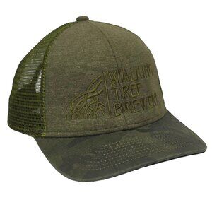 Walking Tree Brewery Hat Snapback Trucker Baseball Beer Cap Dri-Duck Green Camo